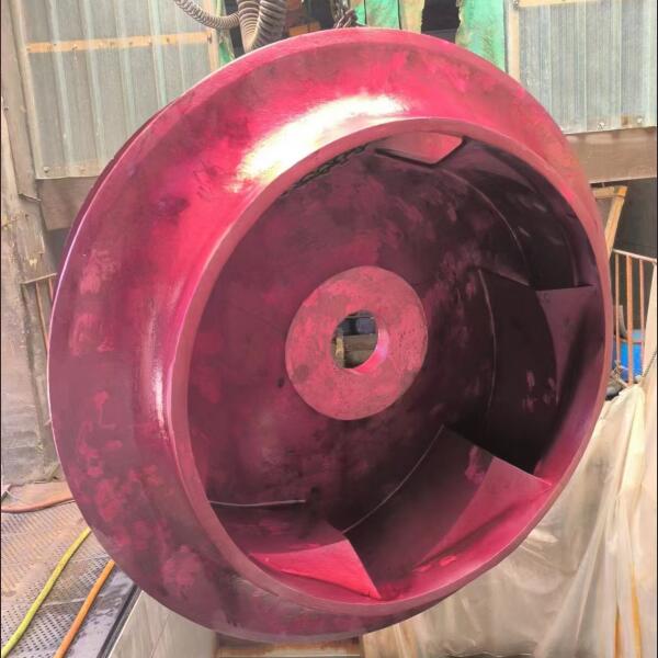 Big Impeller Dye penetrant inspection