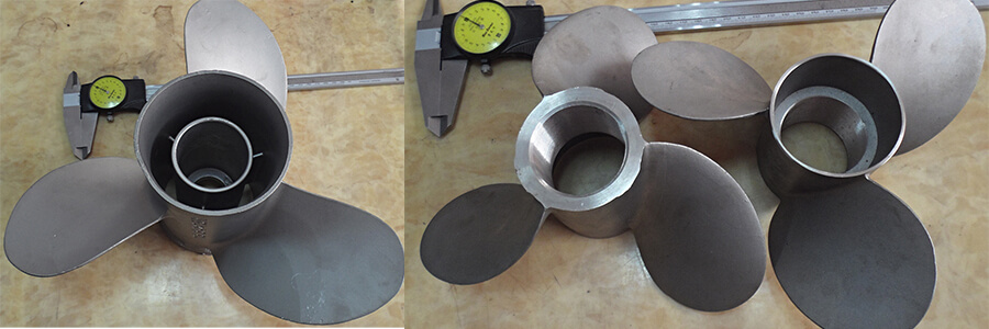 SS2205 Stainless steel propeller for yachts